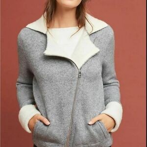 Anthro Asymmetrical Moto Jacket